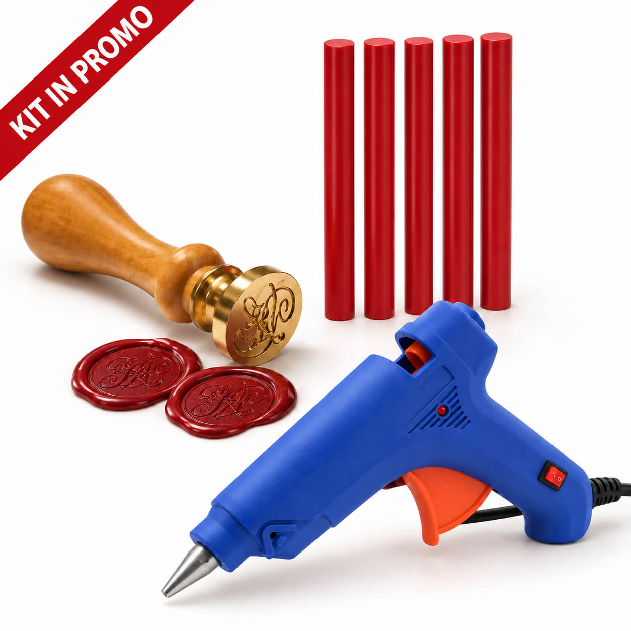 Kit di ceralacca in promo